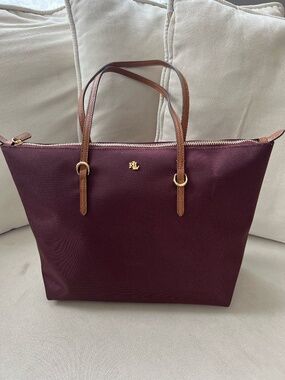 Ralph Lauren Nylon Keaton Tote